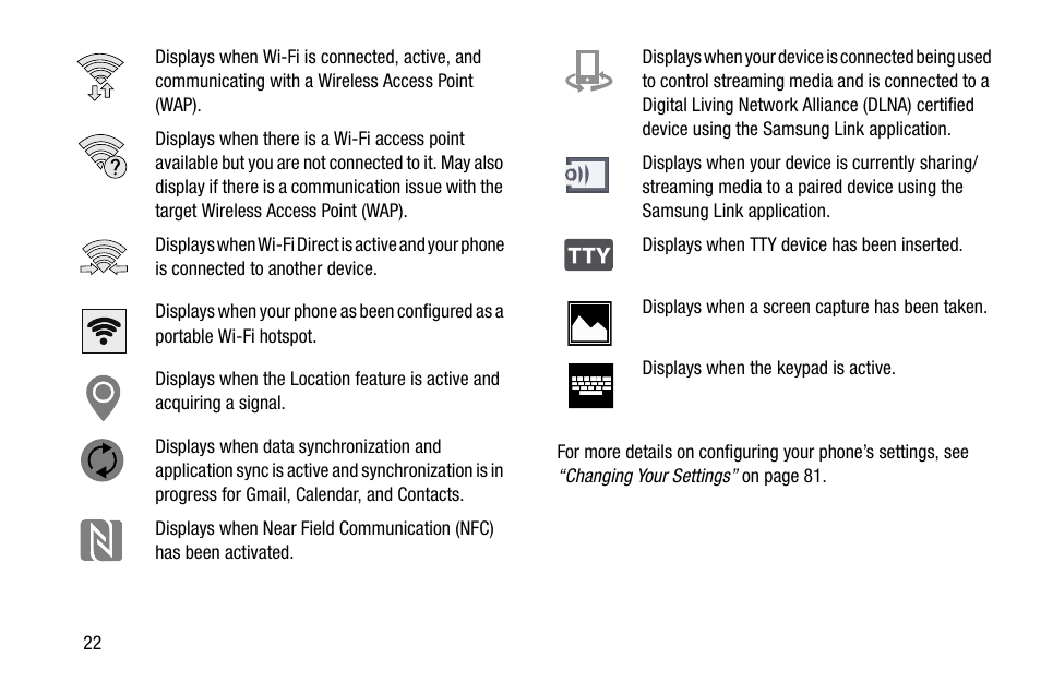 Samsung galaxy S5 User Manual | Page 30 / 214