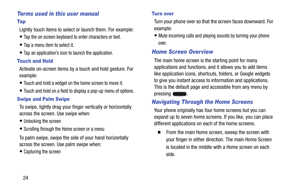 Samsung galaxy S5 User Manual | Page 32 / 214
