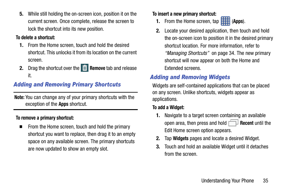 Samsung galaxy S5 User Manual | Page 43 / 214