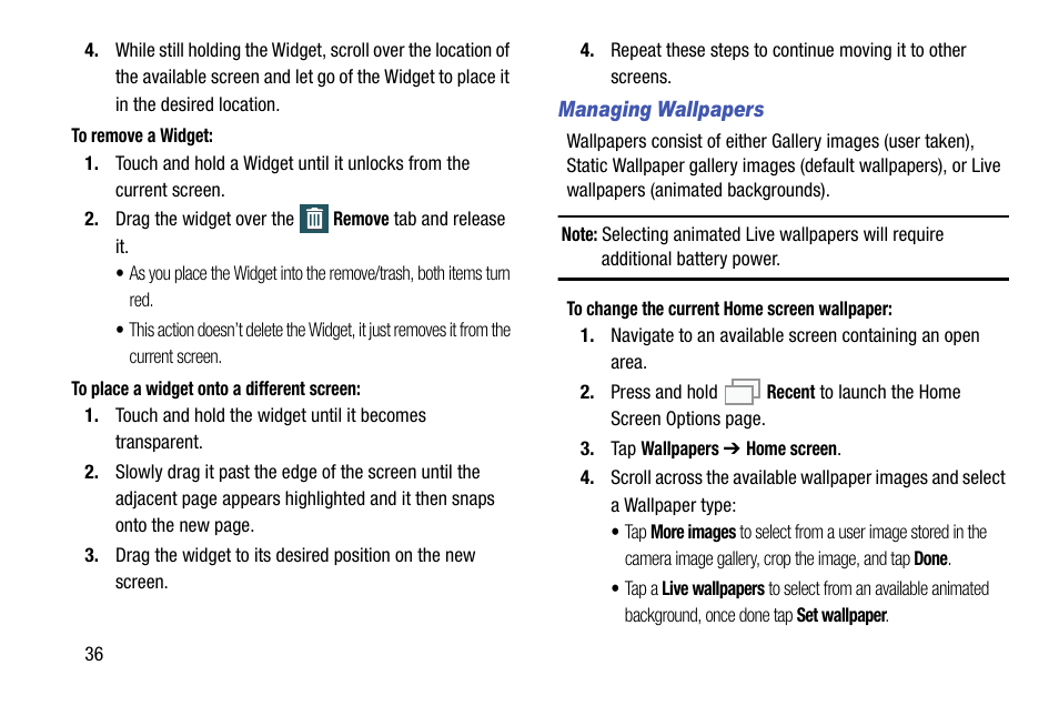 Samsung galaxy S5 User Manual | Page 44 / 214