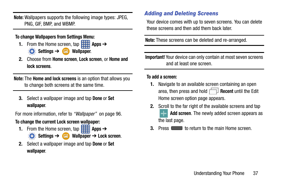 Samsung galaxy S5 User Manual | Page 45 / 214