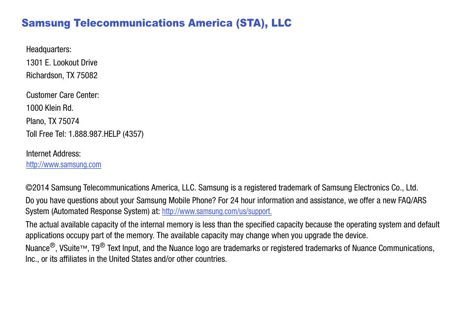 Samsung galaxy S5 User Manual | Page 5 / 214