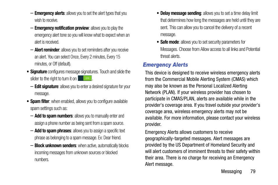 Samsung galaxy S5 User Manual | Page 87 / 214