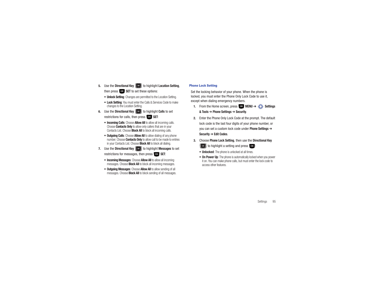 Samsung Gusto User Manual | Page 100 / 152