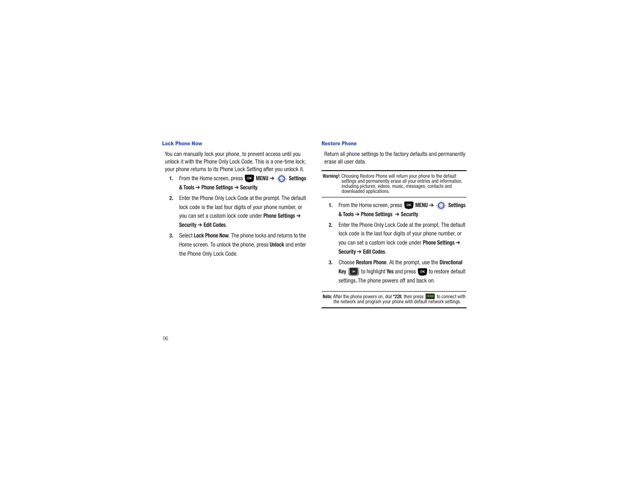 Samsung Gusto User Manual | Page 101 / 152