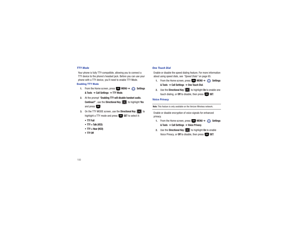 Samsung Gusto User Manual | Page 105 / 152