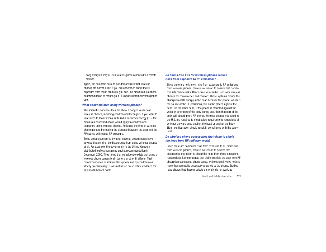 Samsung Gusto User Manual | Page 126 / 152