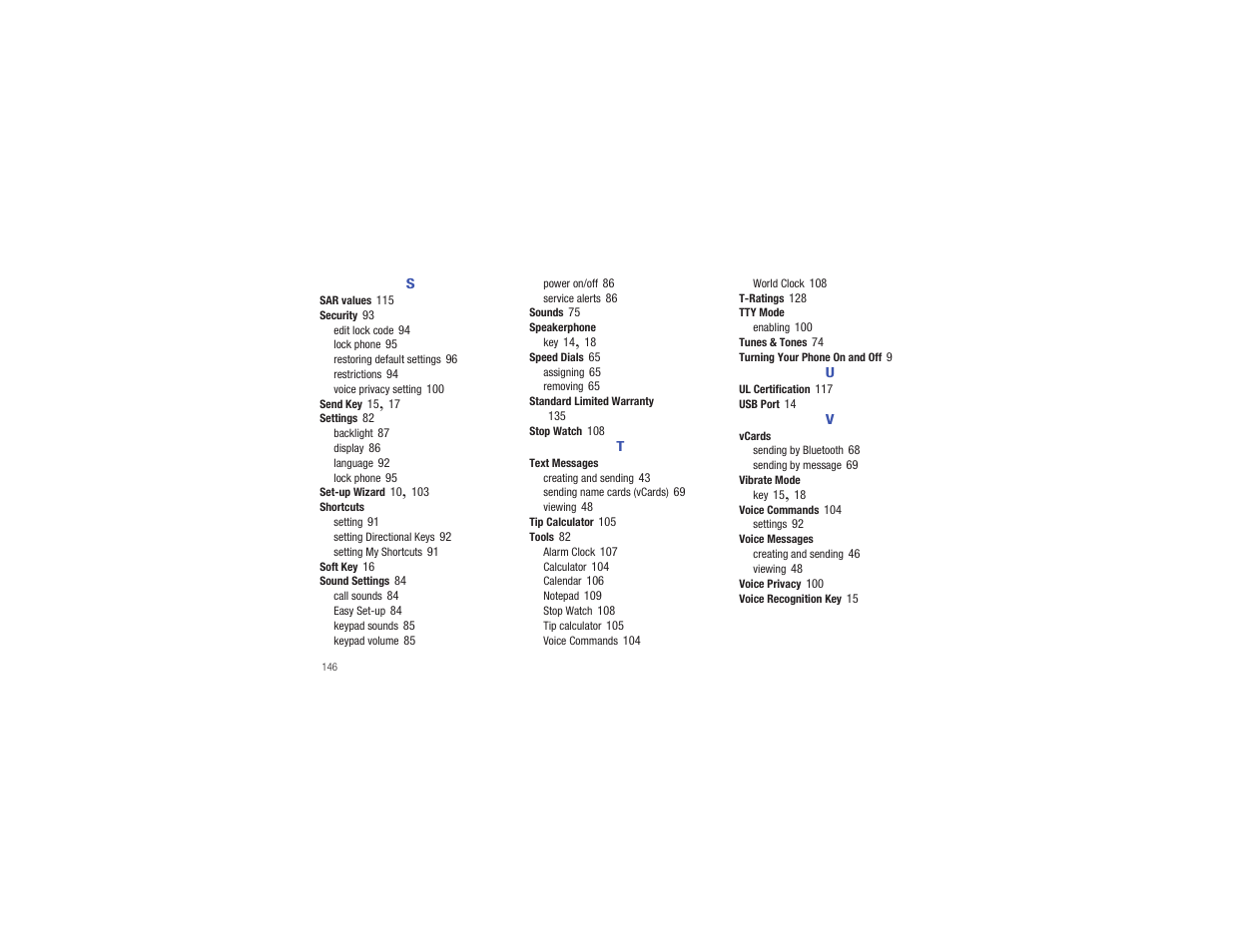 Samsung Gusto User Manual | Page 151 / 152