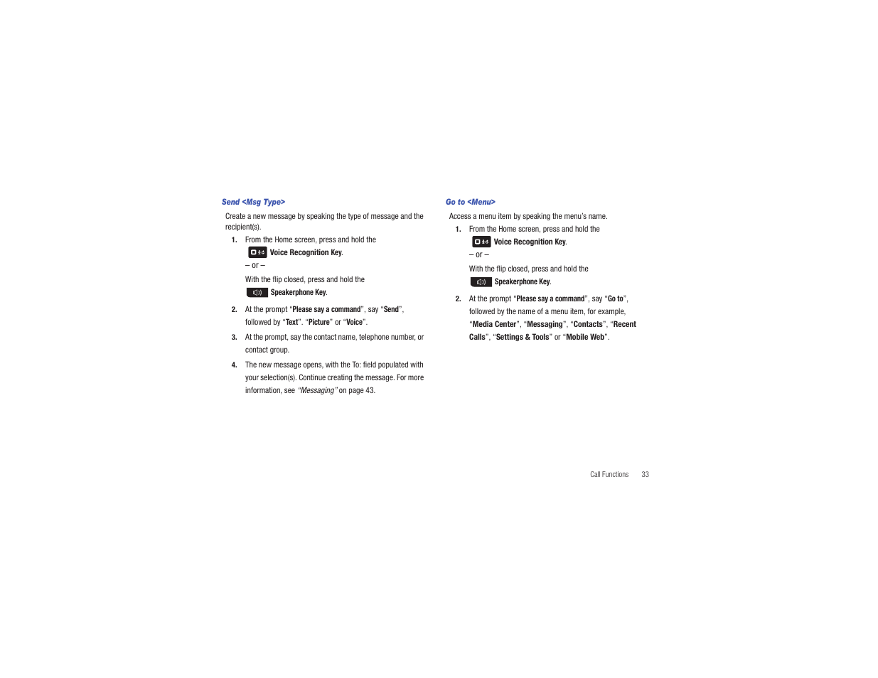 Samsung Gusto User Manual | Page 38 / 152