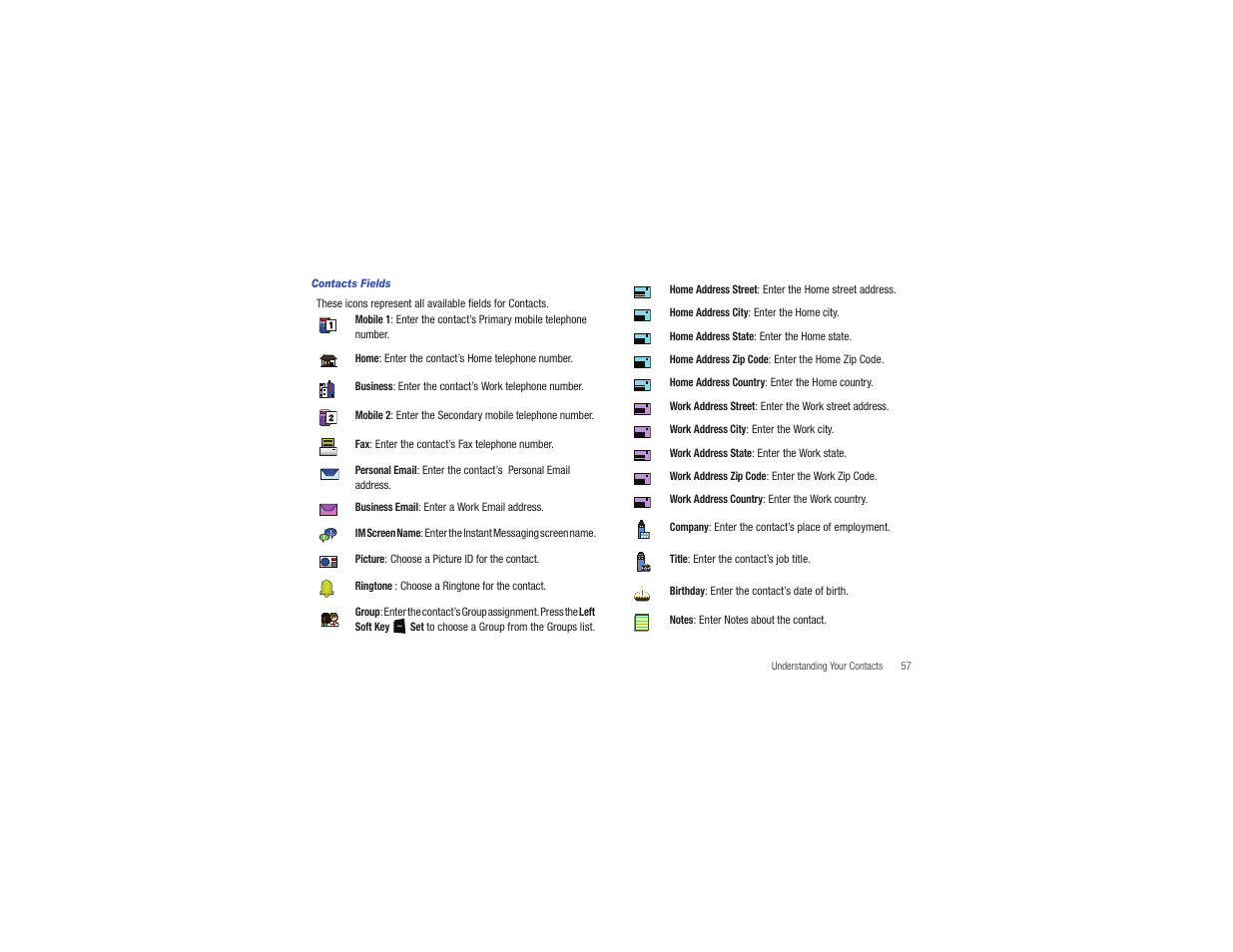 Samsung Gusto User Manual | Page 62 / 152