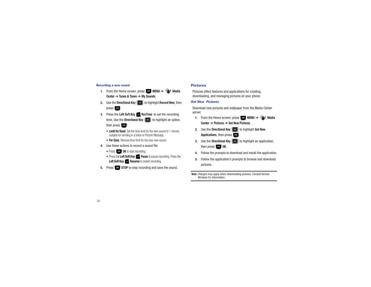 Pictures | Samsung Gusto User Manual | Page 81 / 152