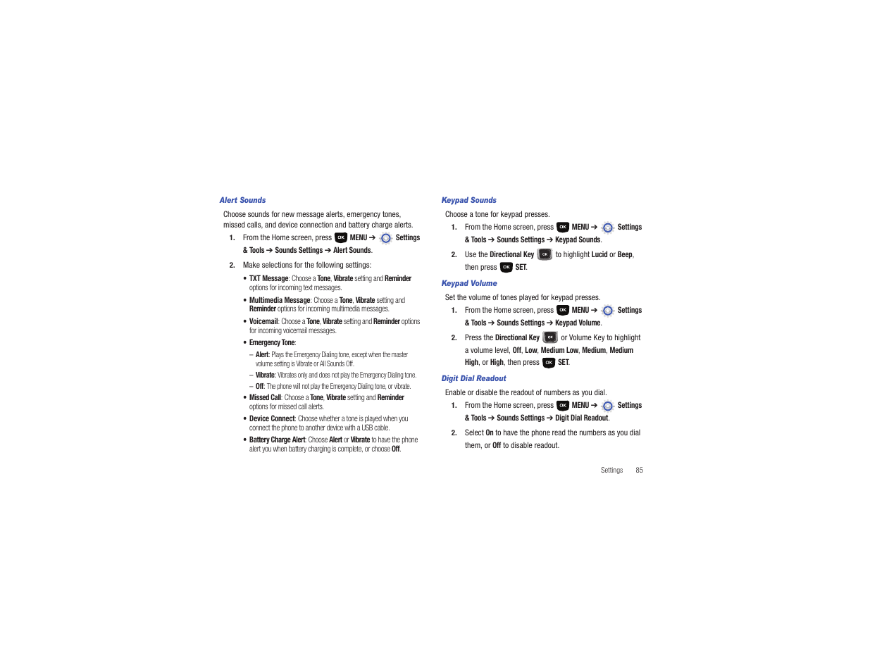 Samsung Gusto User Manual | Page 90 / 152