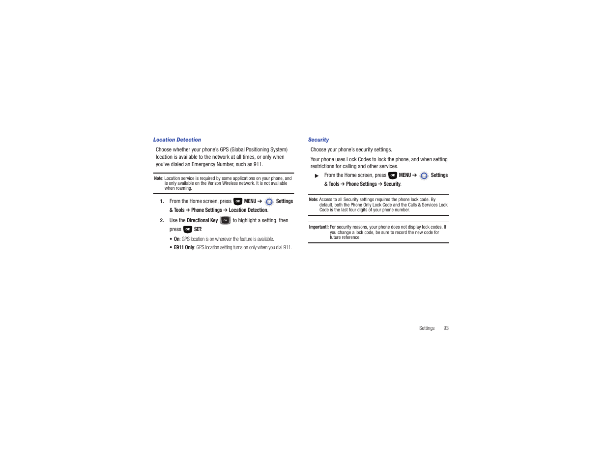 Samsung Gusto User Manual | Page 98 / 152