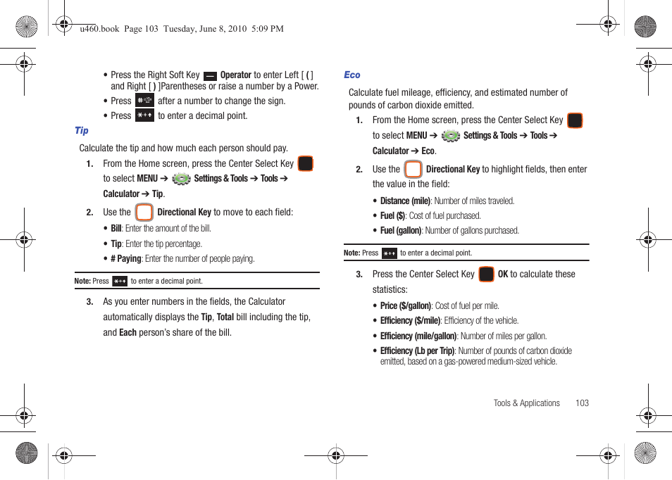 Samsung intensity 2 User Manual | Page 108 / 193