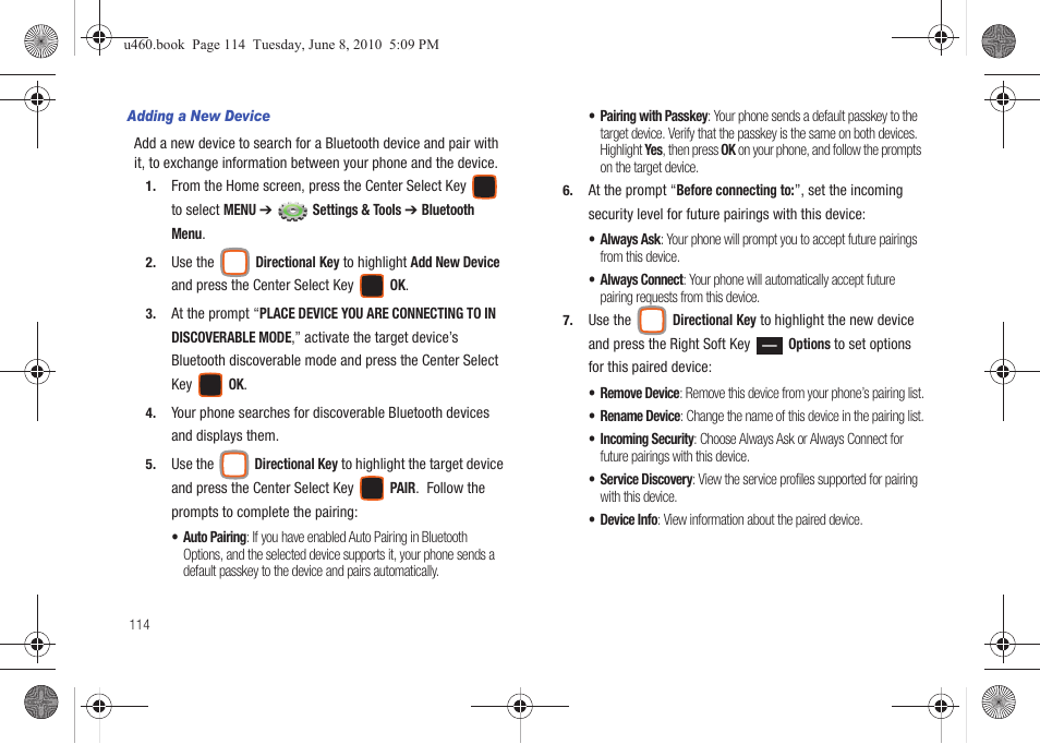 Samsung intensity 2 User Manual | Page 119 / 193