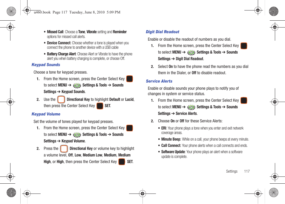 Samsung intensity 2 User Manual | Page 122 / 193