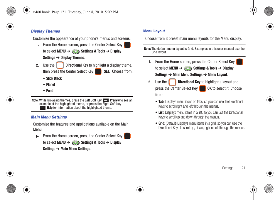 Samsung intensity 2 User Manual | Page 126 / 193