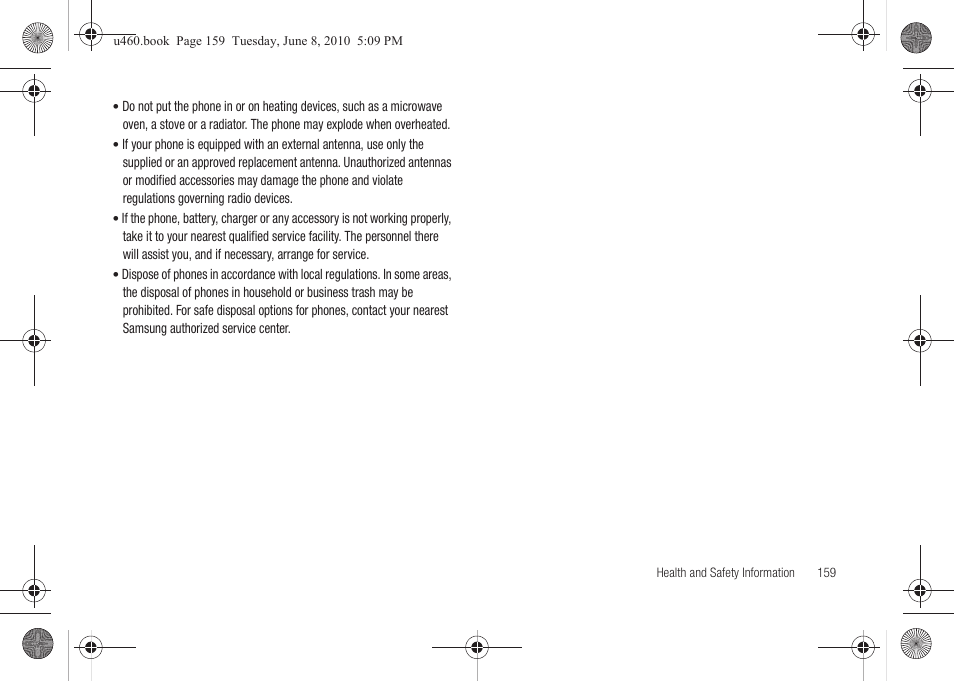 Samsung intensity 2 User Manual | Page 164 / 193