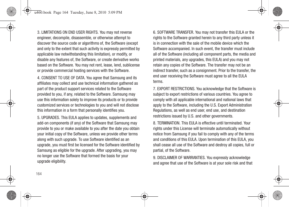 Samsung intensity 2 User Manual | Page 169 / 193