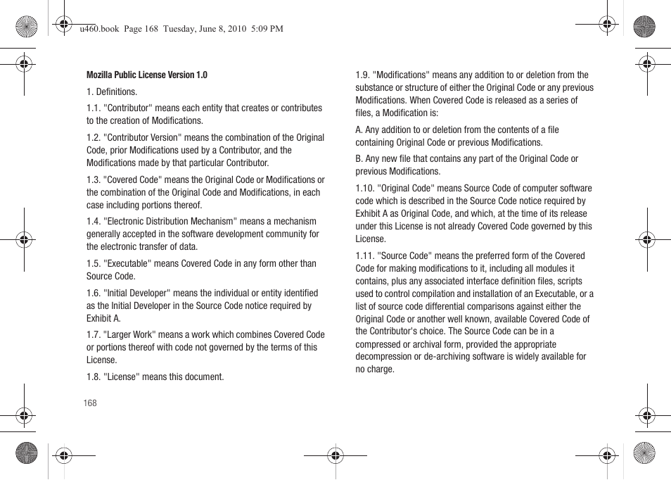 Samsung intensity 2 User Manual | Page 173 / 193