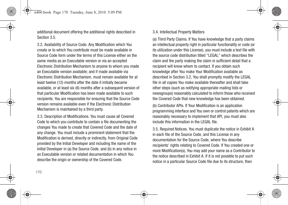 Samsung intensity 2 User Manual | Page 175 / 193