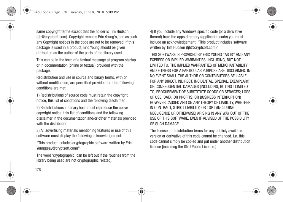 Samsung intensity 2 User Manual | Page 183 / 193