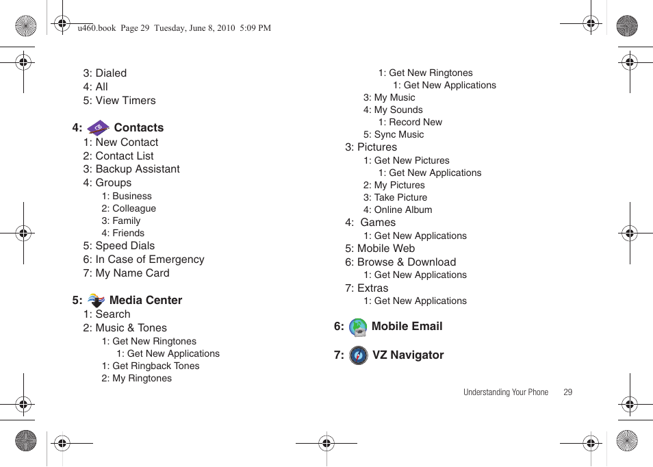 Samsung intensity 2 User Manual | Page 34 / 193