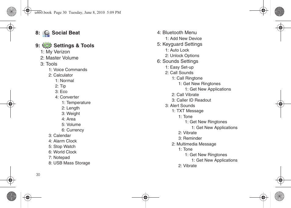 Samsung intensity 2 User Manual | Page 35 / 193