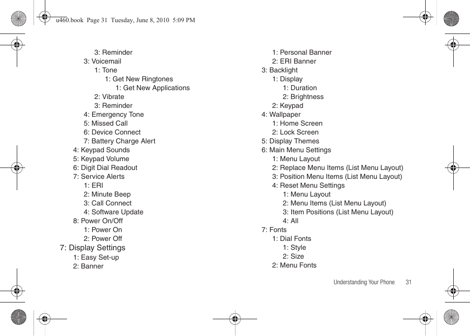 Samsung intensity 2 User Manual | Page 36 / 193