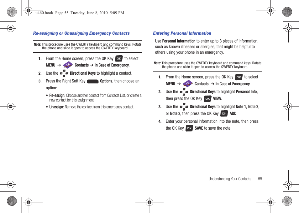 Samsung intensity 2 User Manual | Page 60 / 193