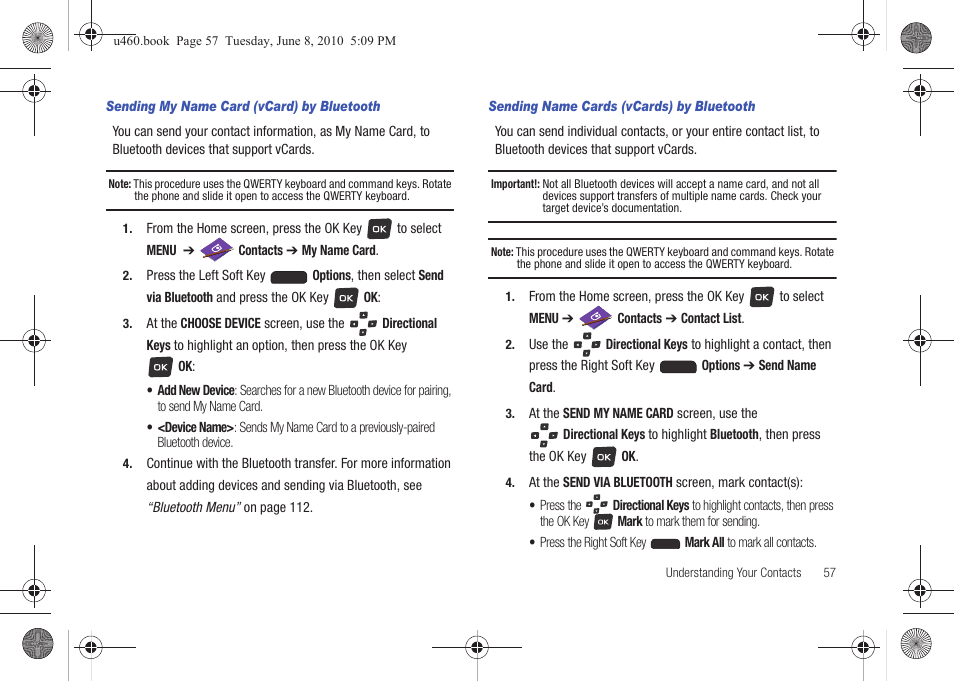 Samsung intensity 2 User Manual | Page 62 / 193