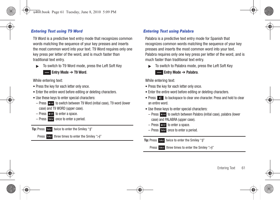 Samsung intensity 2 User Manual | Page 66 / 193