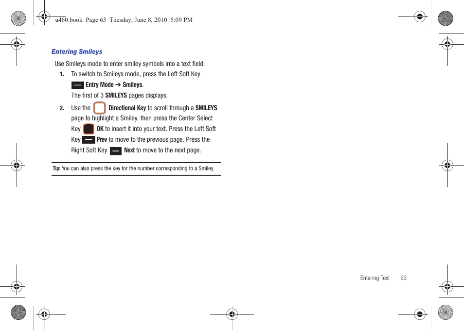 Samsung intensity 2 User Manual | Page 68 / 193