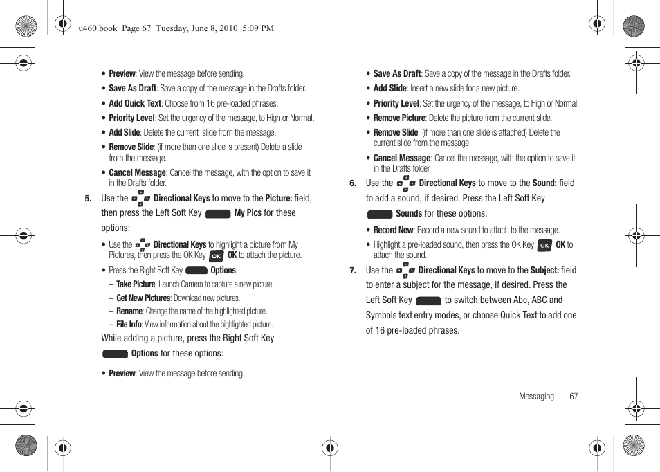 Samsung intensity 2 User Manual | Page 72 / 193