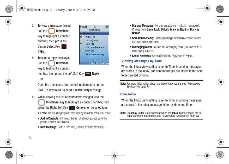 Samsung intensity 2 User Manual | Page 77 / 193