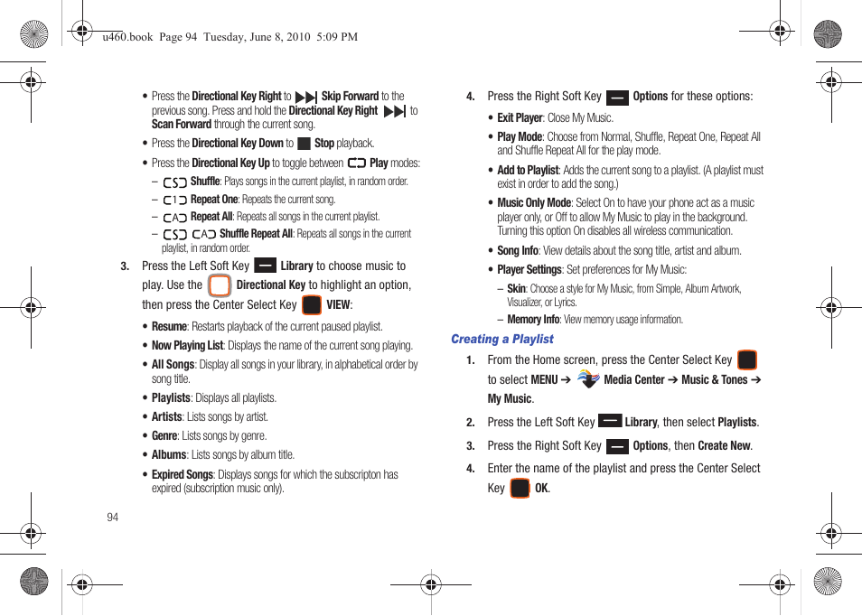 Samsung intensity 2 User Manual | Page 99 / 193