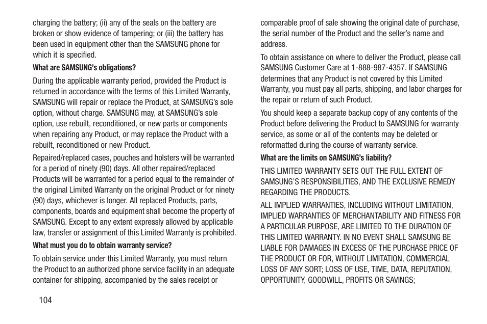 Samsung t139 User Manual | Page 108 / 119