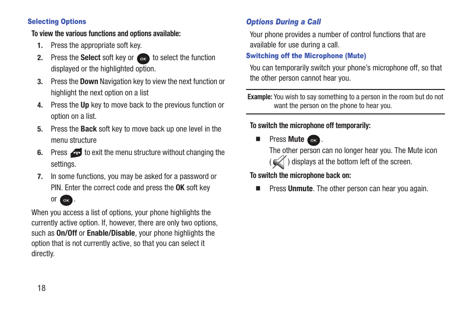 Samsung t139 User Manual | Page 22 / 119