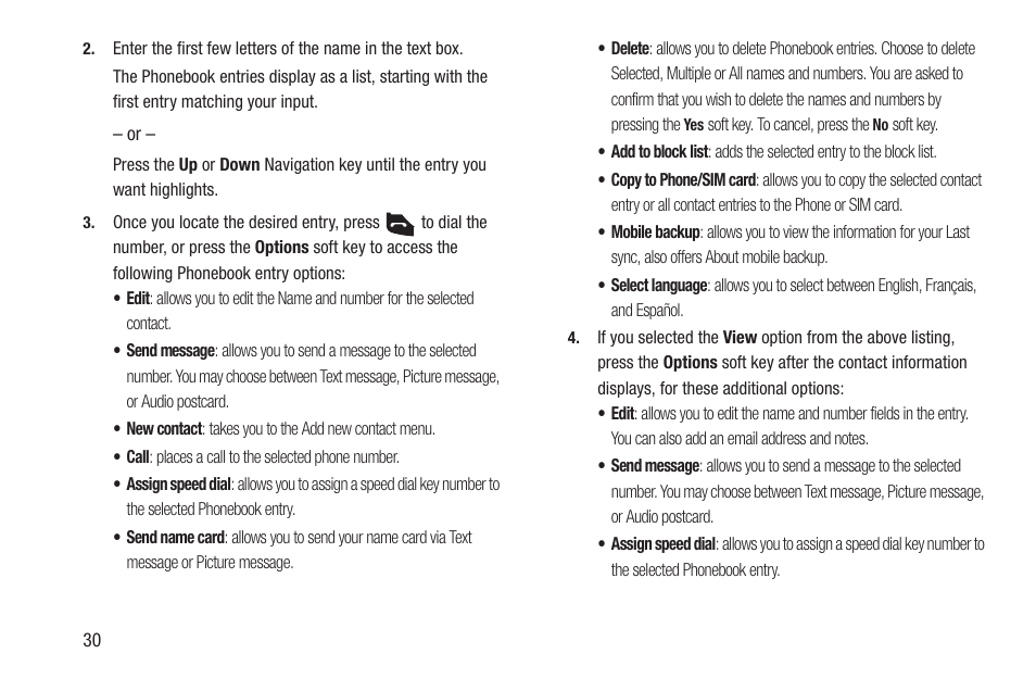 Samsung t139 User Manual | Page 34 / 119