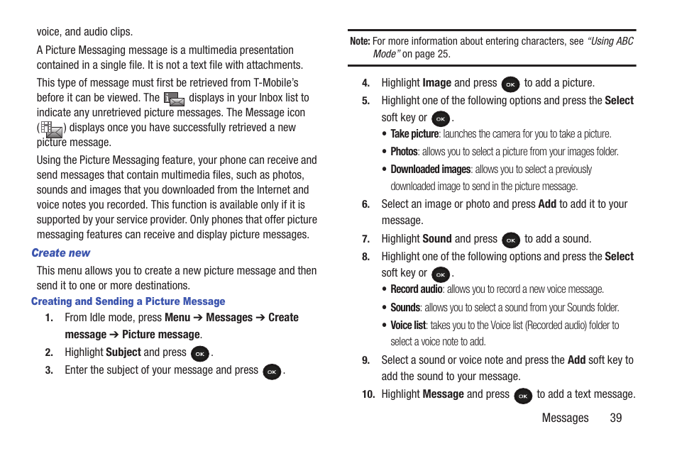 Samsung t139 User Manual | Page 43 / 119