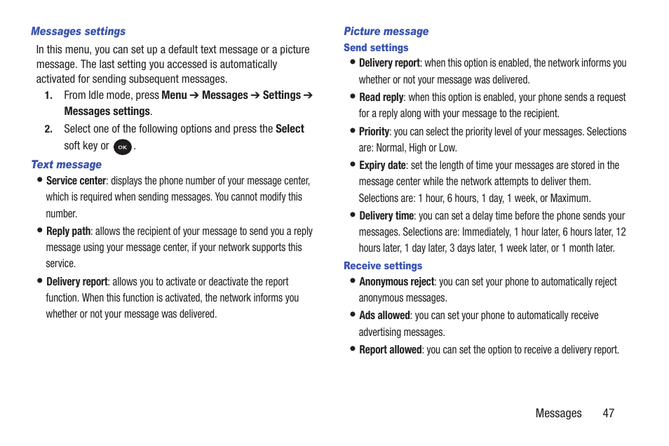 Samsung t139 User Manual | Page 51 / 119