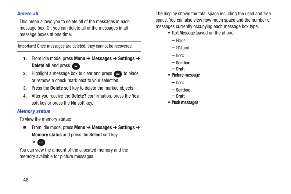 Samsung t139 User Manual | Page 52 / 119