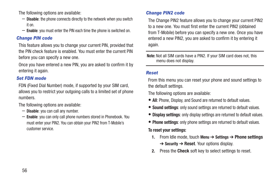 Samsung t139 User Manual | Page 60 / 119
