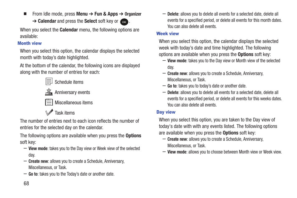 Samsung t139 User Manual | Page 72 / 119