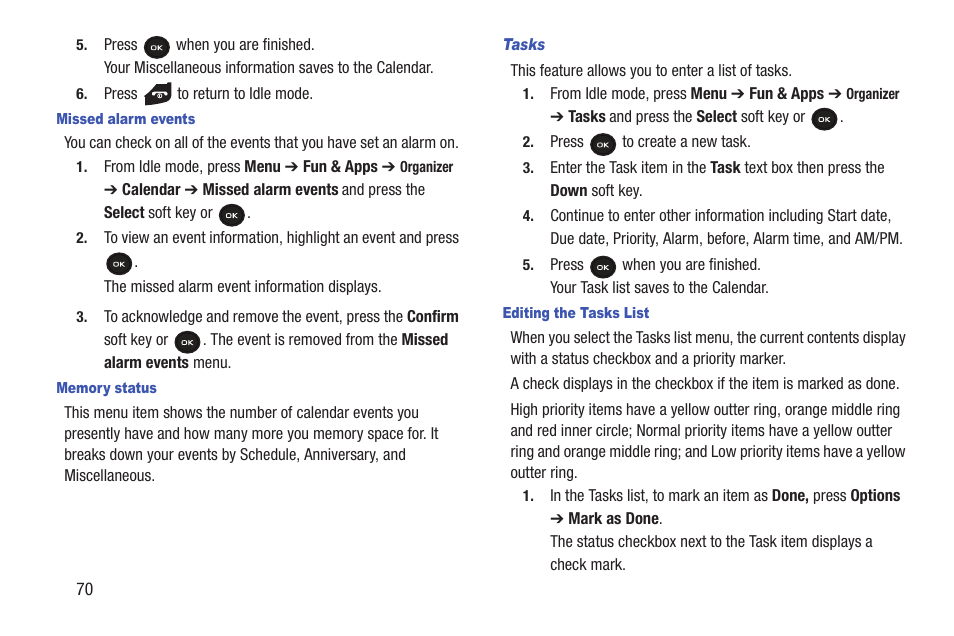 Samsung t139 User Manual | Page 74 / 119