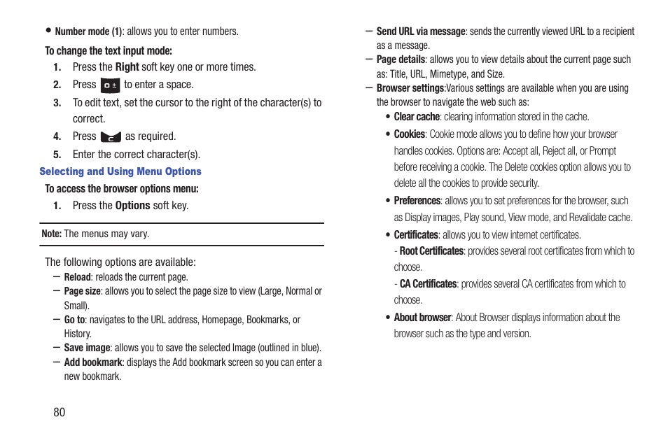 Samsung t139 User Manual | Page 84 / 119