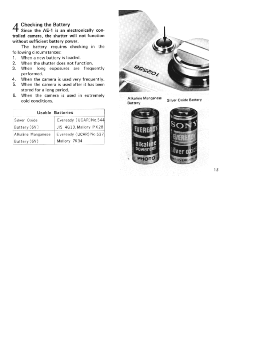 Canon AE-1 User Manual | Page 20 / 80