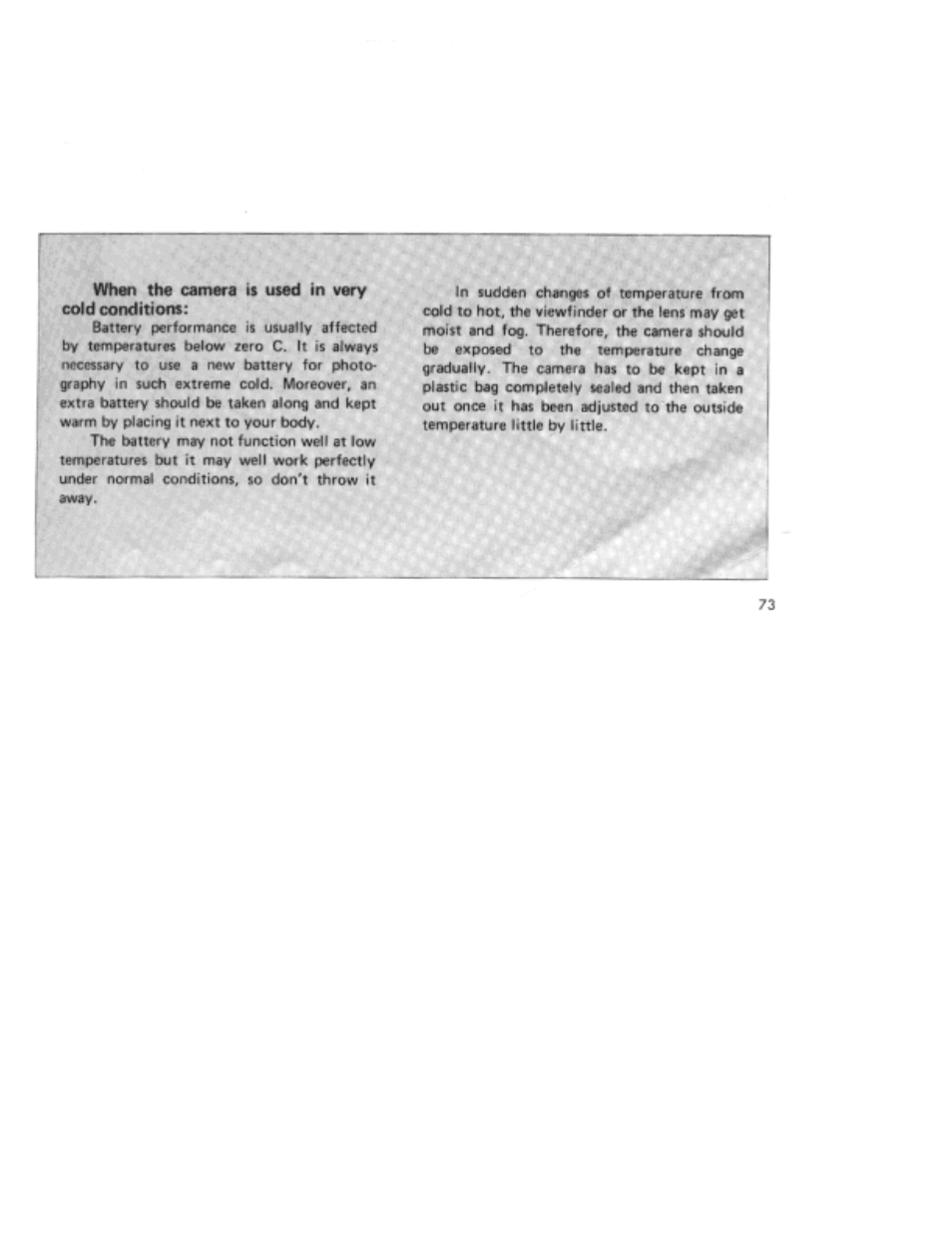 Canon AE-1 User Manual | Page 79 / 80