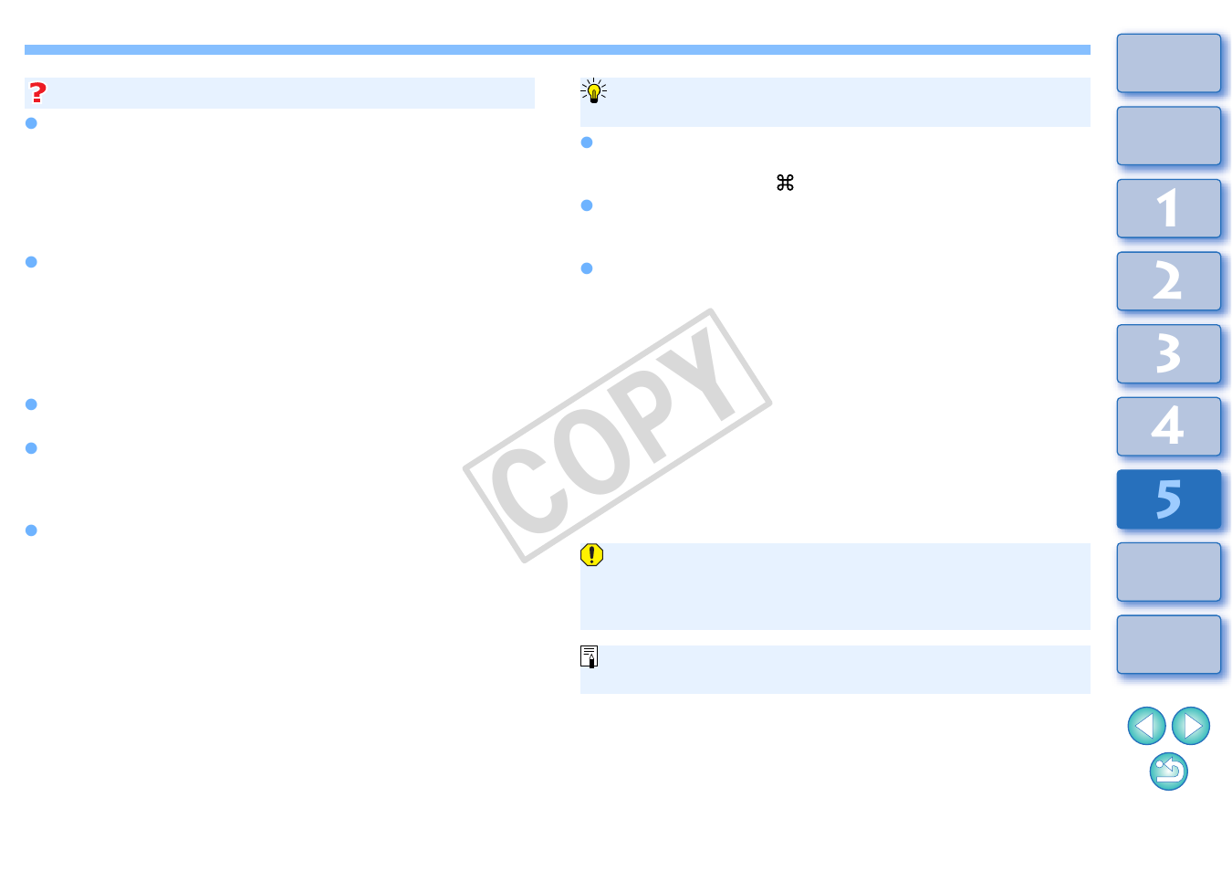 Cop y | Canon t2i 3.9 for Macintosh User Manual | Page 101 / 132