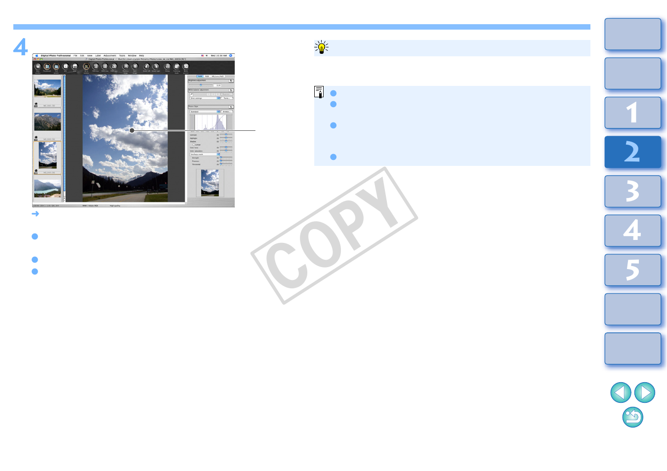 Cop y | Canon t2i 3.9 for Macintosh User Manual | Page 36 / 132